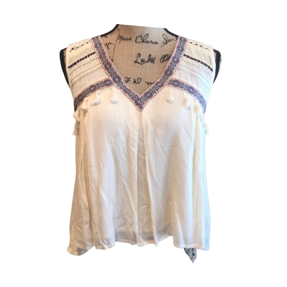 NWT PPLA sleeveless top great top size S